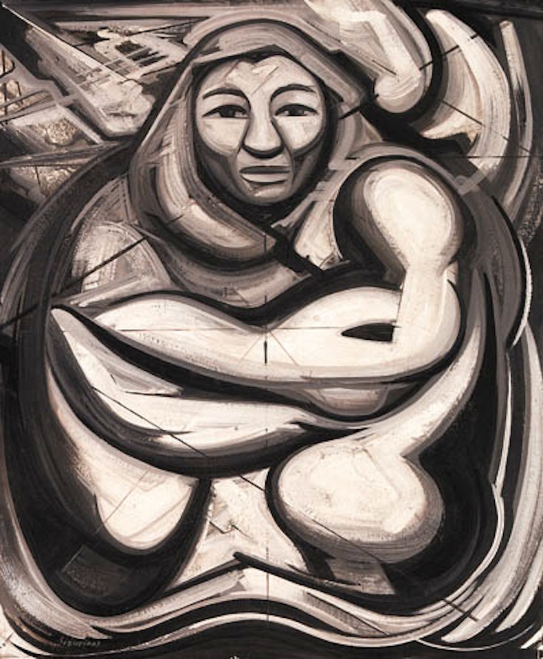 La aurora by David Alfaro Siqueiros