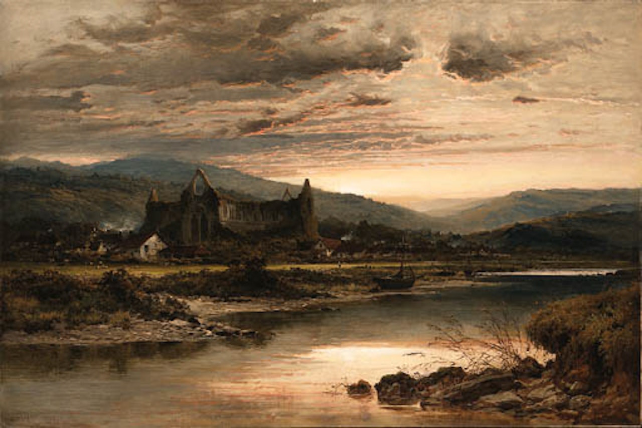 Tintern abbey by Benjamin Williams Leader