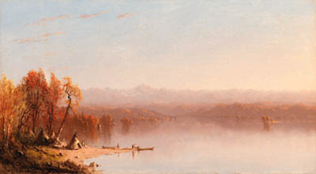 Indian summer by Sanford Robinson Gifford