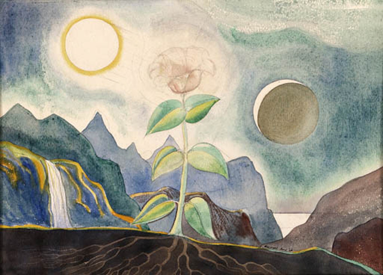 Flower of life by Rockwell Kent