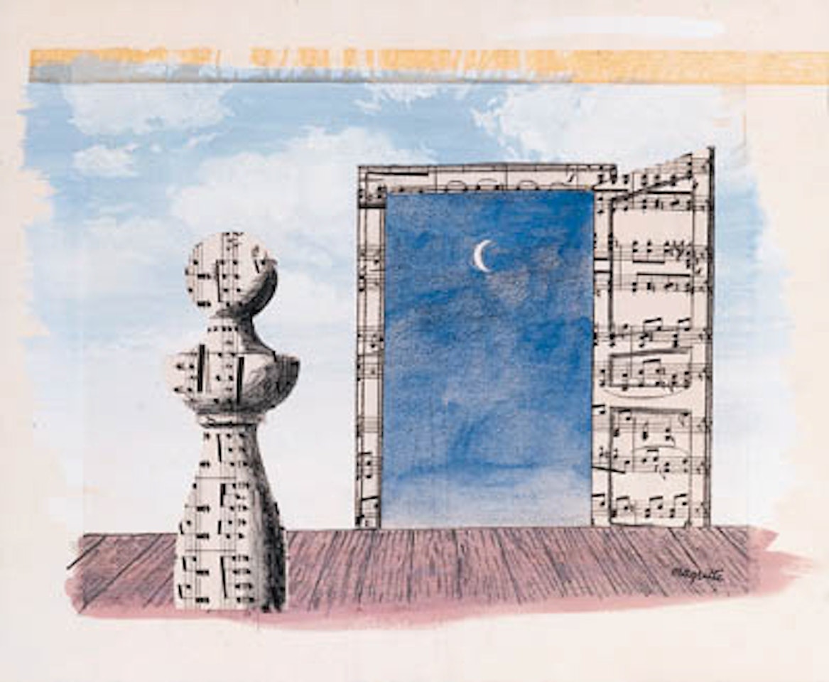 Le Savoir by René Magritte