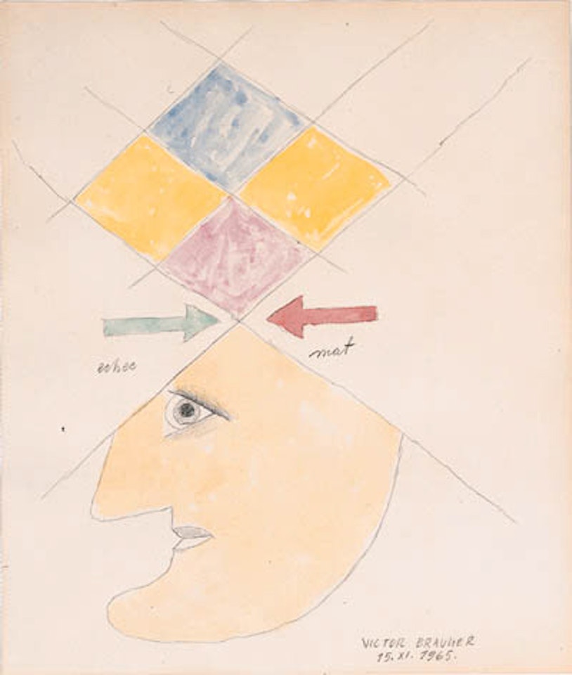 Echec mat by Victor Brauner