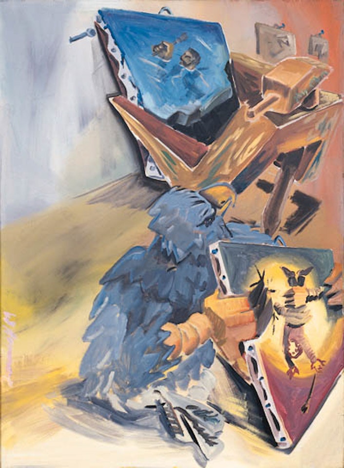 Wir koennen zufrieden sein II by Jörg Immendorff