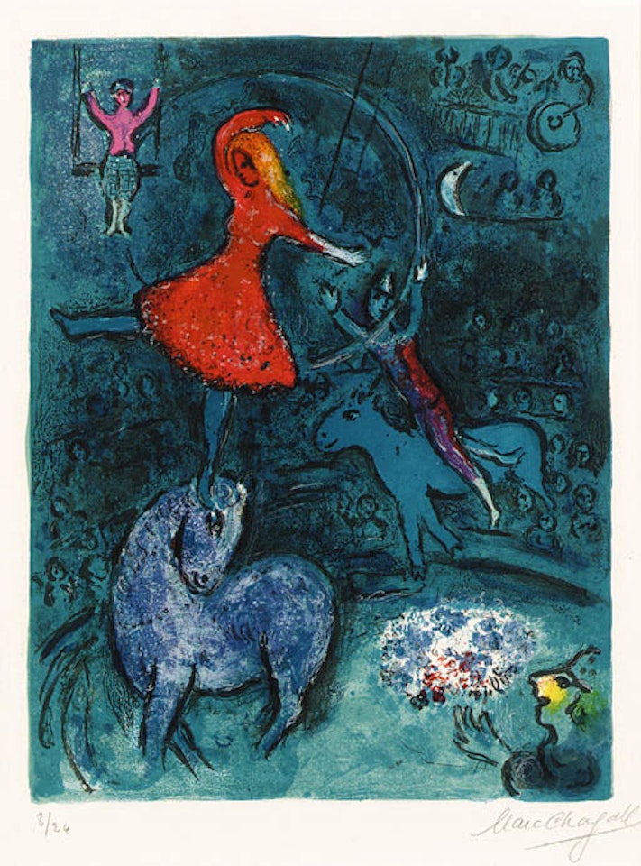 Untitled, from Cirque by Marc Chagall