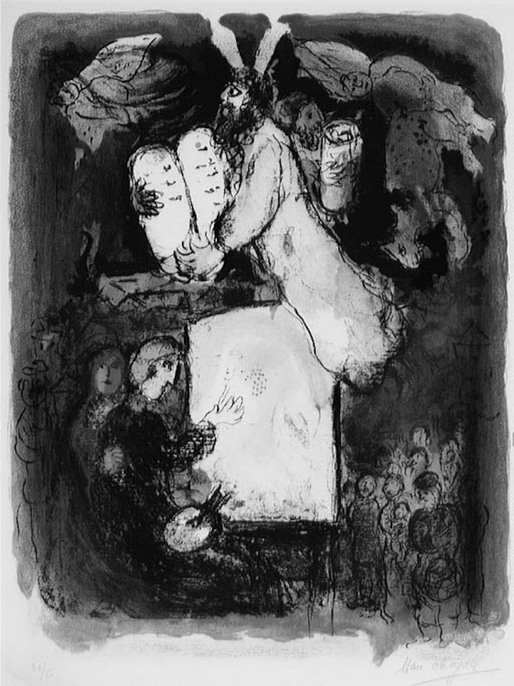 The painter's dream by Marc Chagall