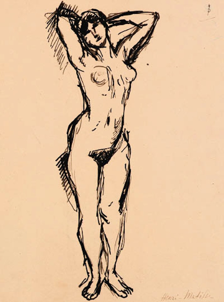 Femme nue debout by Henri Matisse