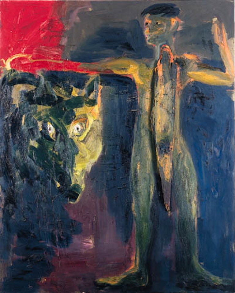 Der Wolfs Junge by Rainer Fetting
