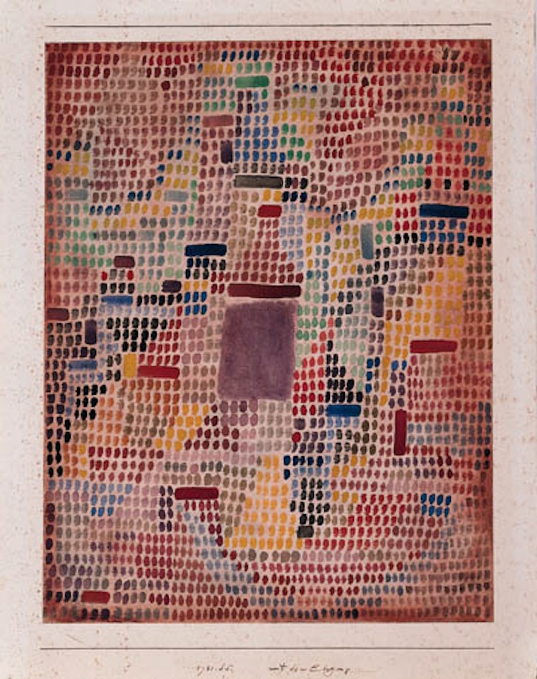 Mit dem eingang by Paul Klee