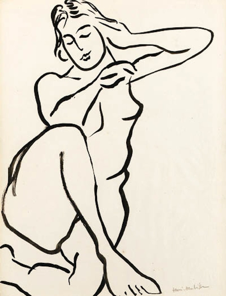Jeune fille by Henri Matisse