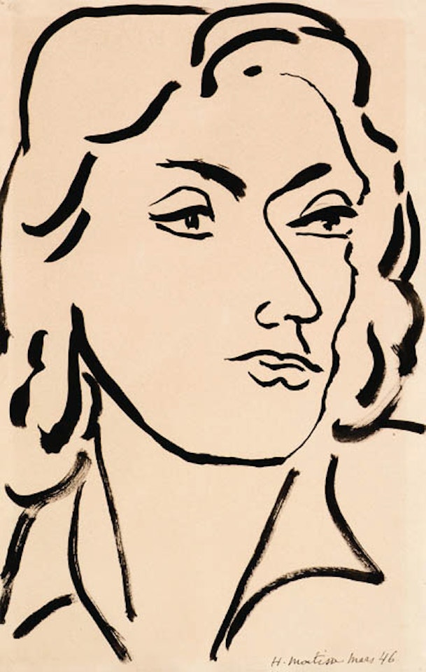 Tete de jeune fille by Henri Matisse