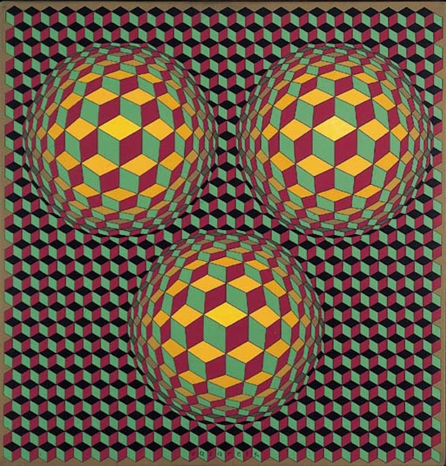 Drey by Victor Vasarely