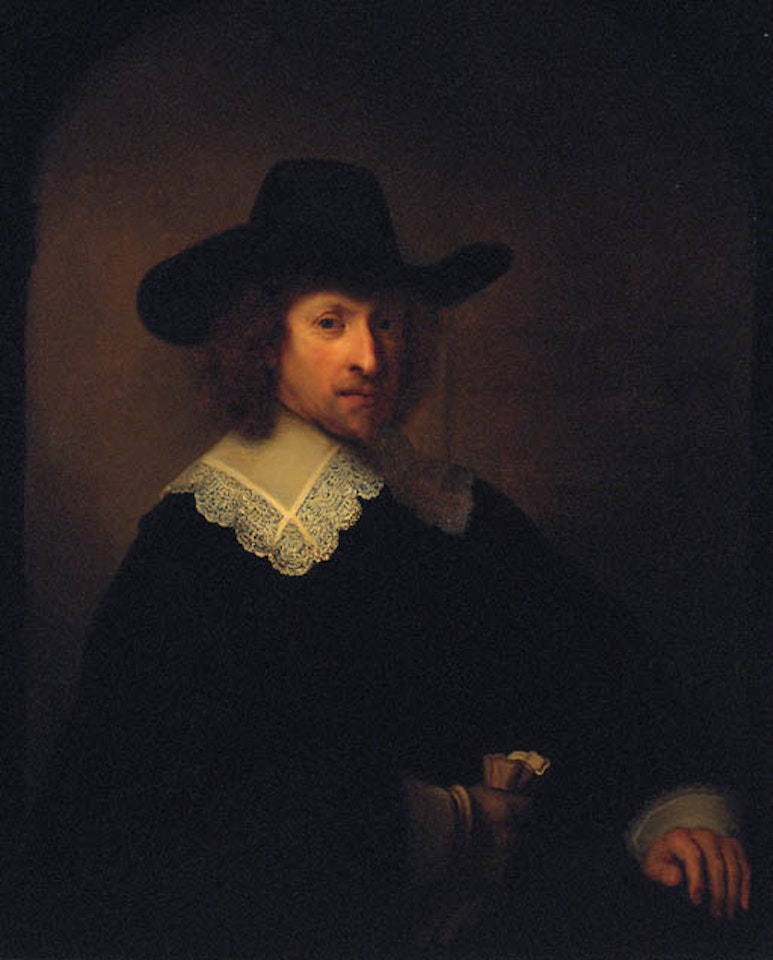 Portrait of Nicolaes van Bambeeck by Attributed to Rembrandt Harmensz van Rijn