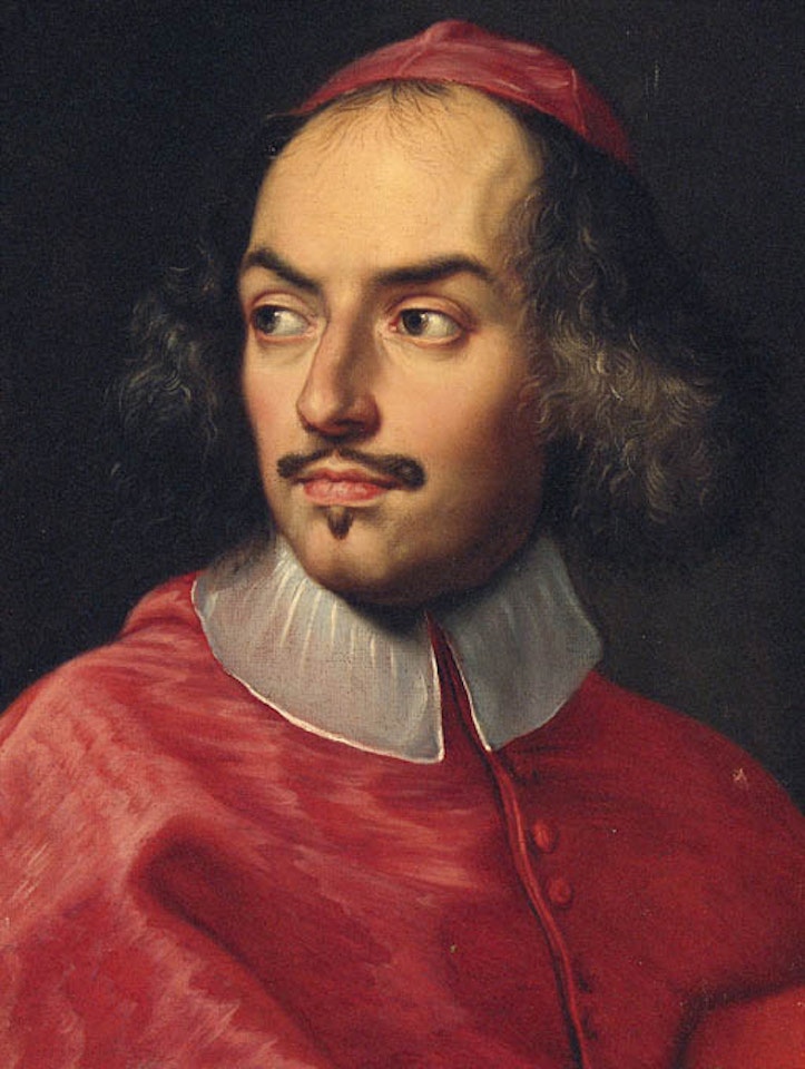Portrait of cardinal, bust length by Attributed to Carlo Maratta