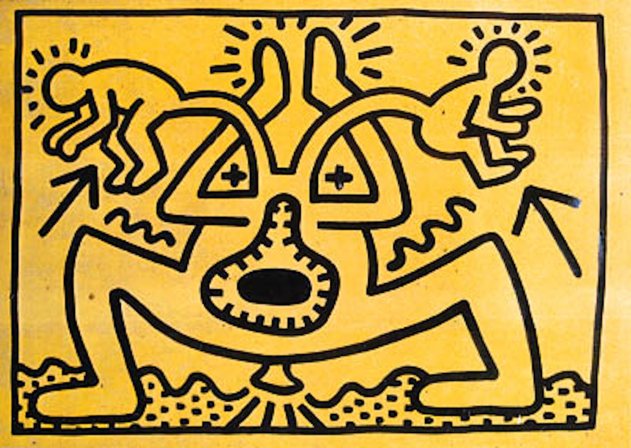 Untitled, August 8 1983 by Keith Haring
