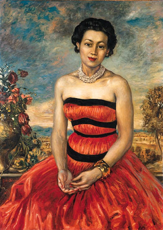 Ritratto della Signora Violette by Giorgio de Chirico