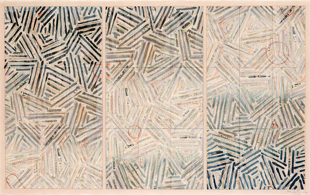 Usuyuki by Jasper Johns