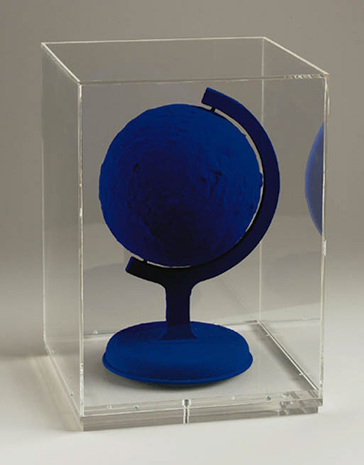 La terre bleue by Yves Klein