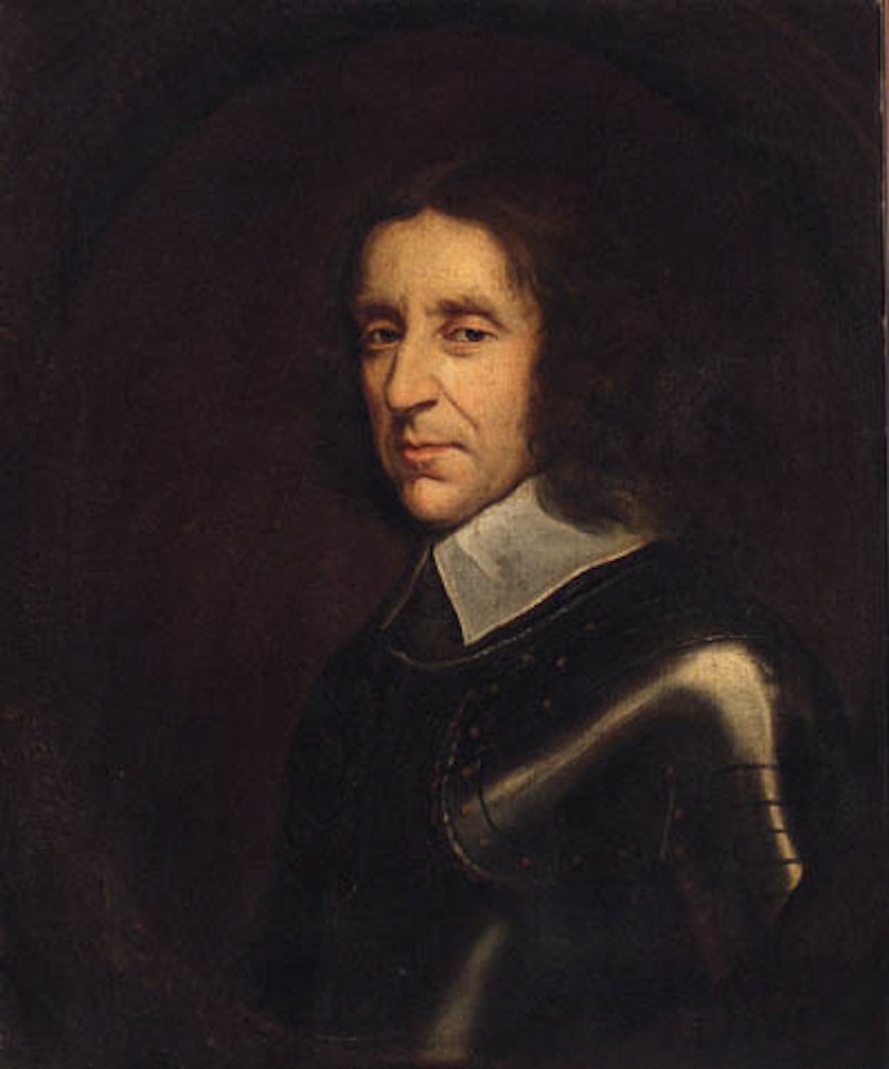 Portrait of gentleman in armour by Sir Peter Lely