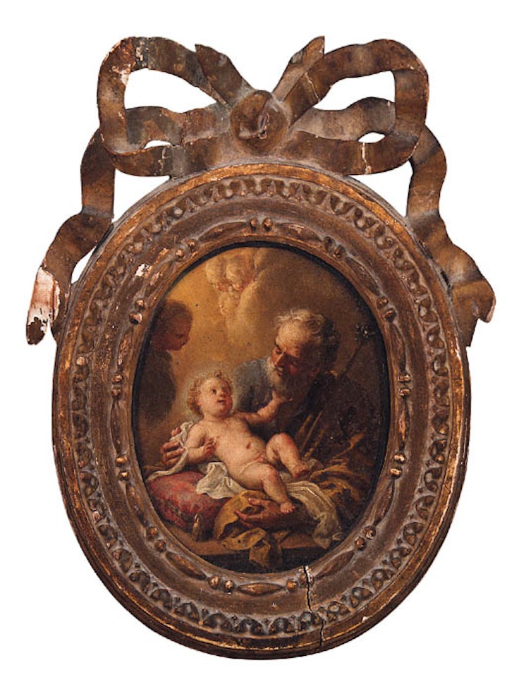 Saint Joseph and Infant Christ by Francesco Trevisani