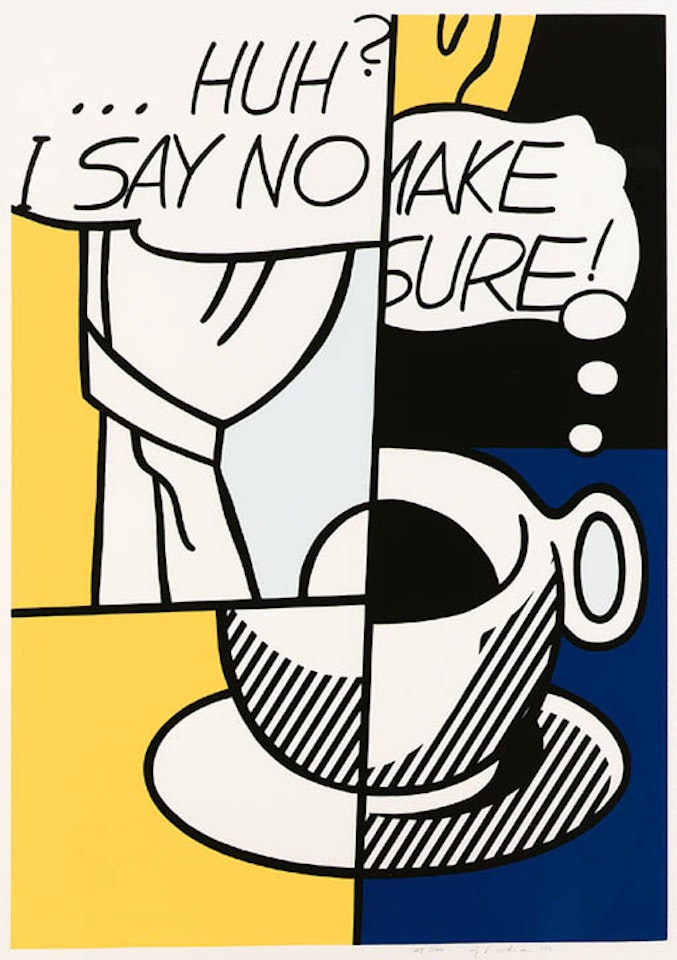 Huh? by Roy Lichtenstein