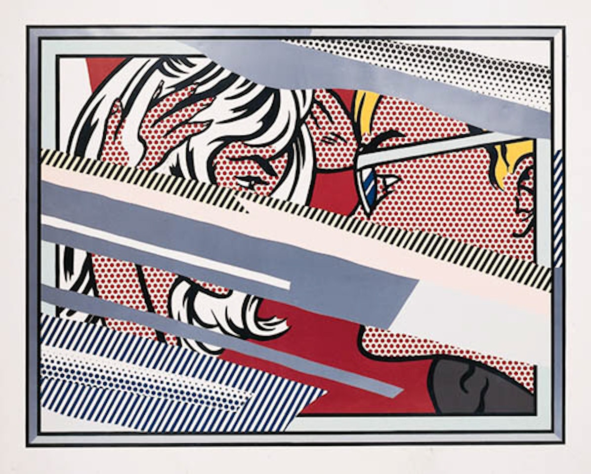 Reflections on Conversation, from Reflections Series by Roy Lichtenstein