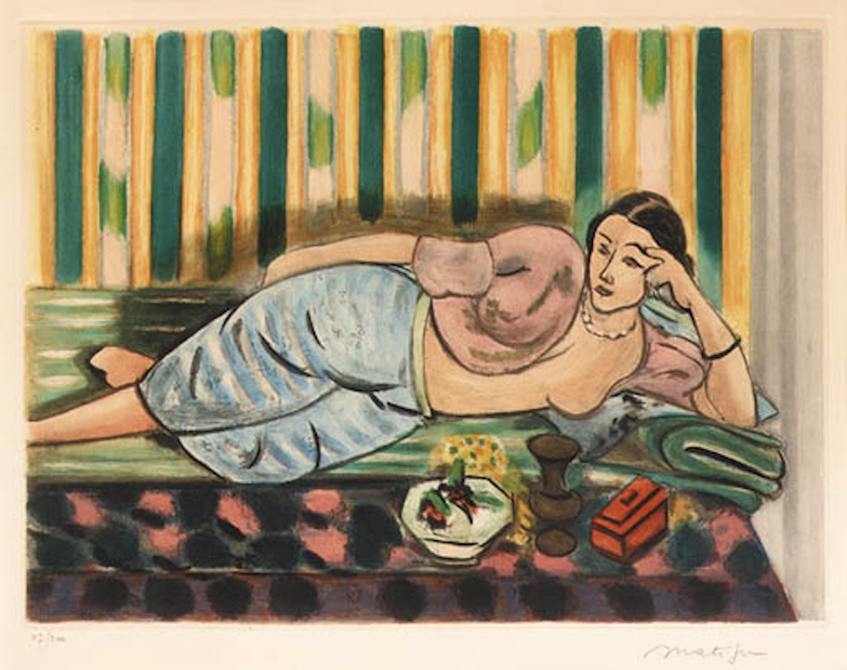 Odalisque au coffret rouge by Henri Matisse