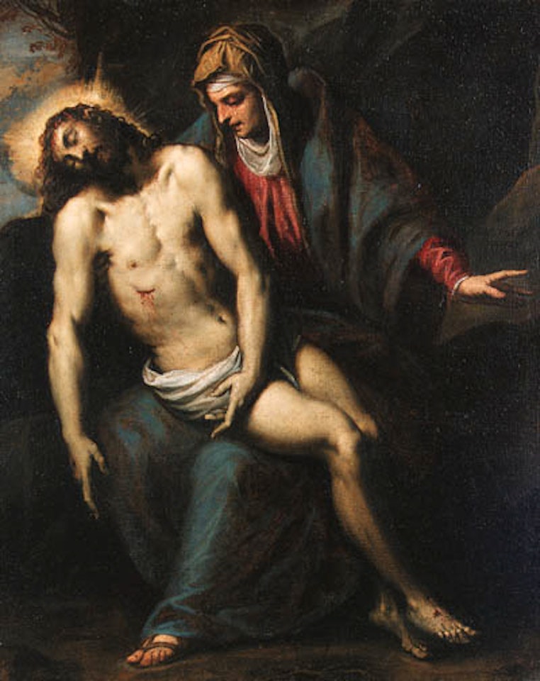 The Pieta by Jacopo Palma il Giovane