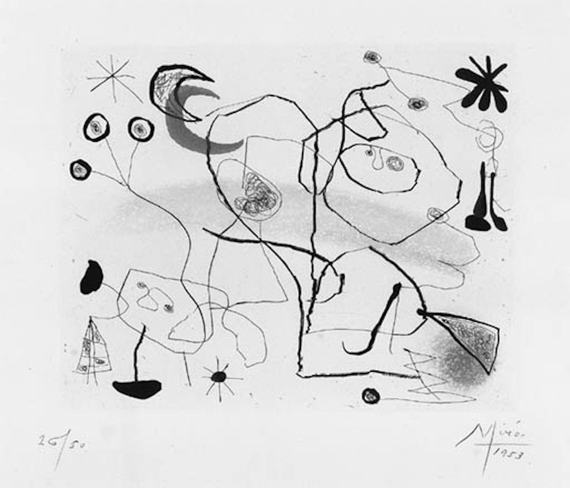 Untitled, from Serie III by Joan Miró