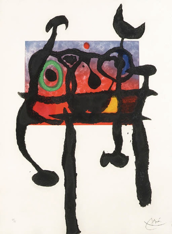 Le Samourai by Joan Miró