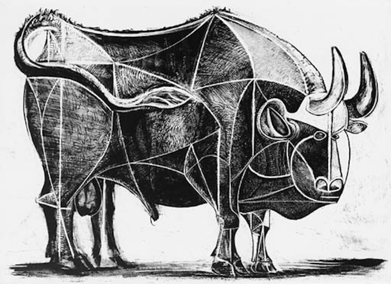 Le taureau by Pablo Picasso