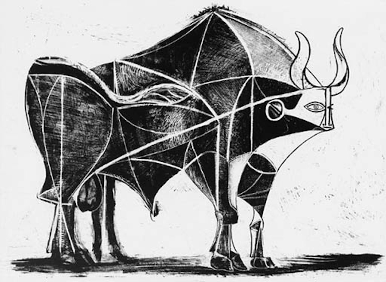 Le taureau by Pablo Picasso