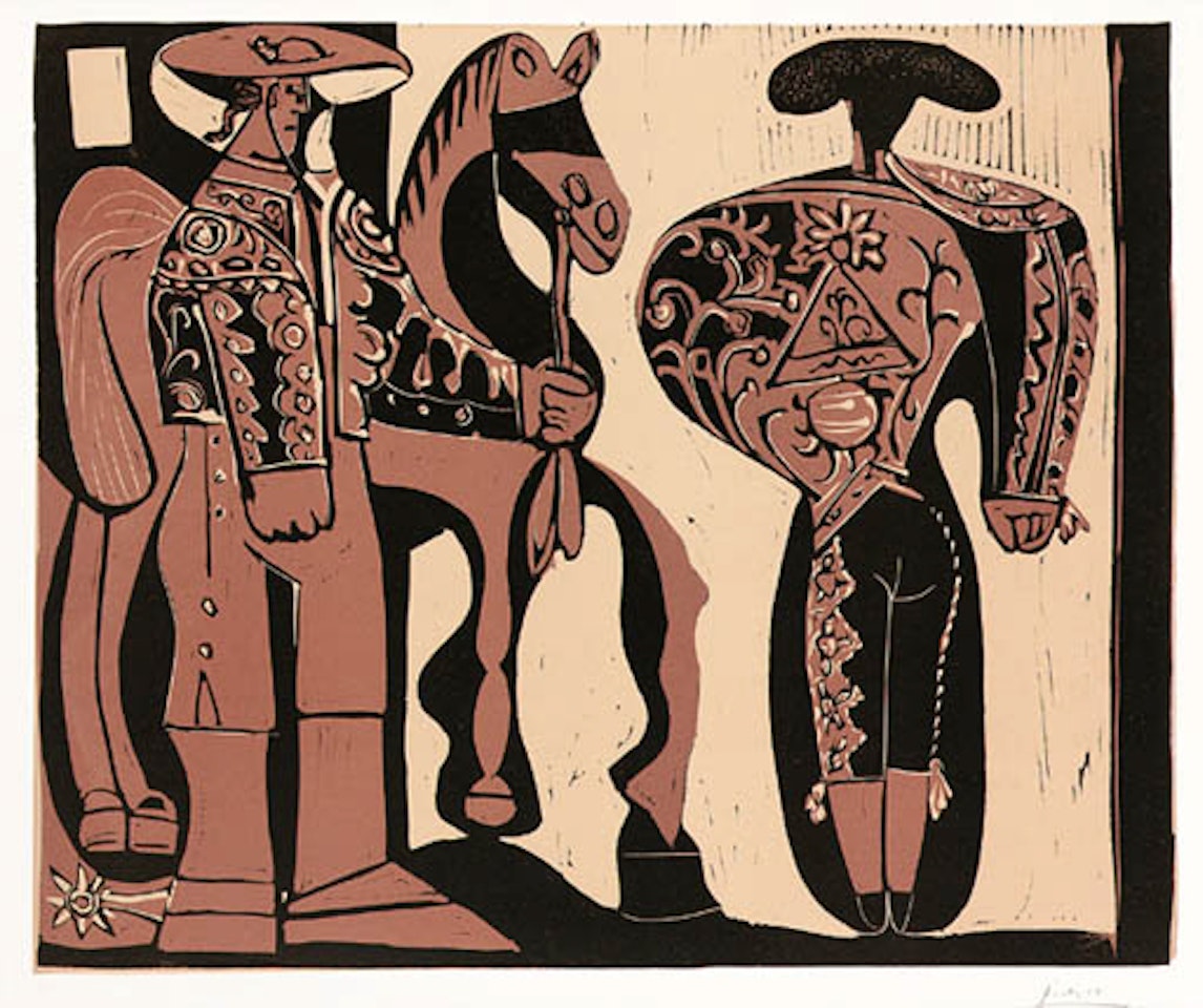 Picador et torero by Pablo Picasso