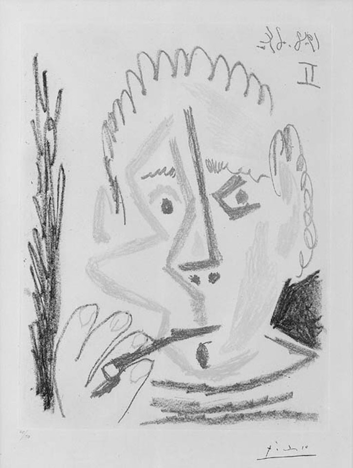 Fumeur by Pablo Picasso