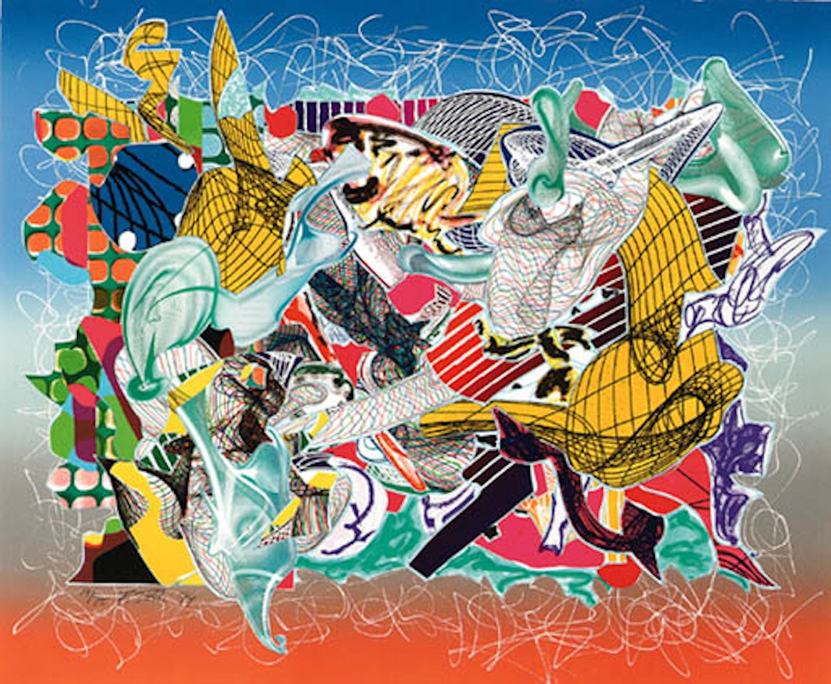 Spectralia, from Imaginary Places Series by Frank Stella