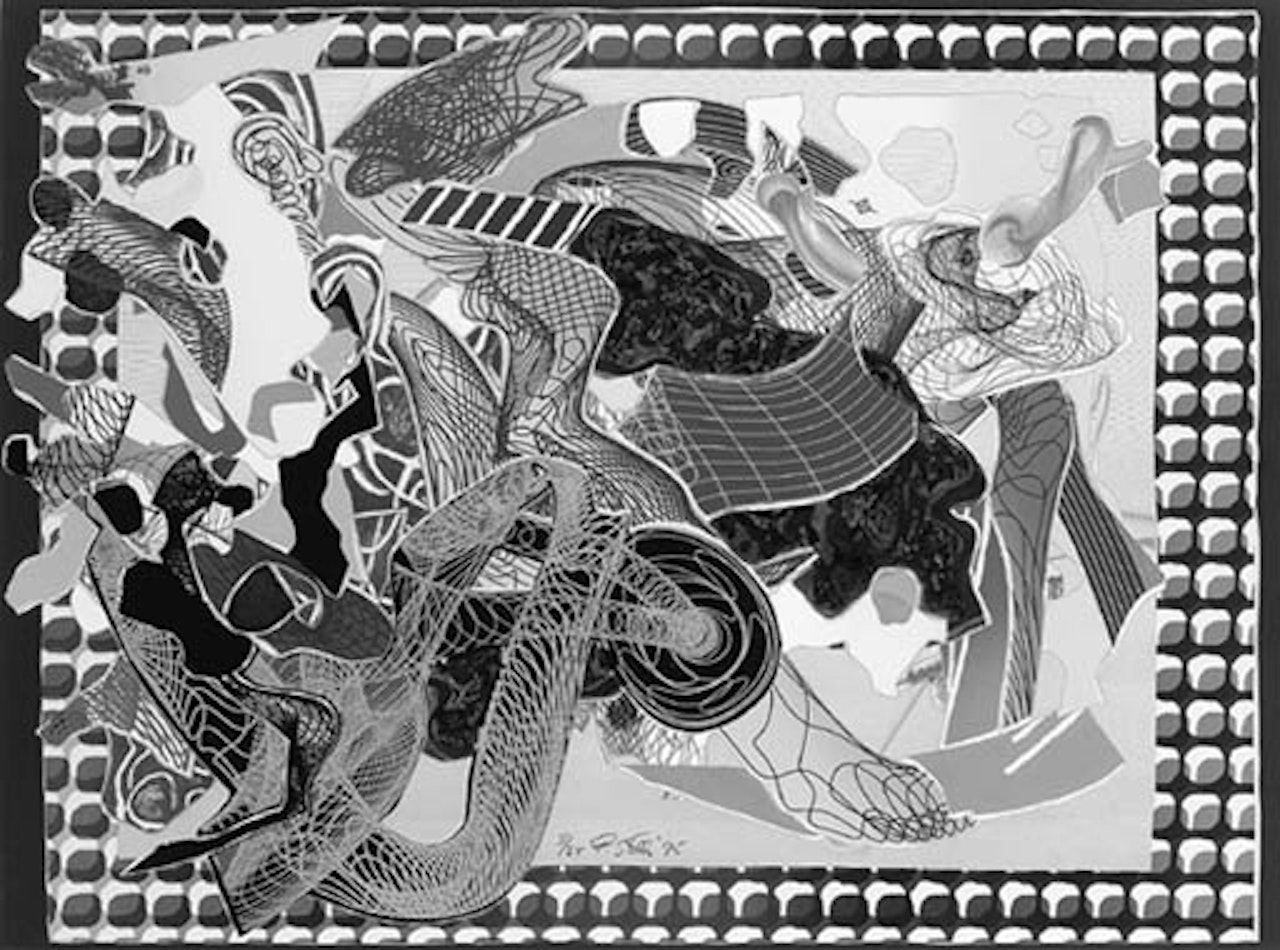 West Euralia, from Imaginary Places Series by Frank Stella