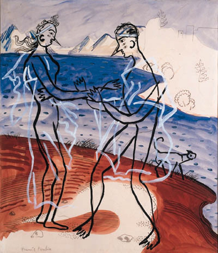 Couple au bord de la mer by Francis Picabia