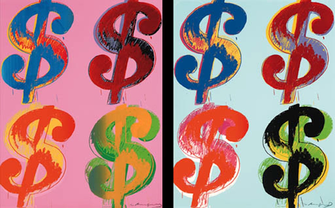 Dollar Sign by Andy Warhol