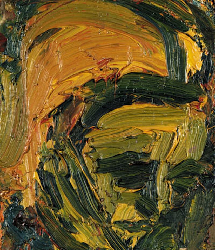 Small head of Rosalind by Leon Kossoff