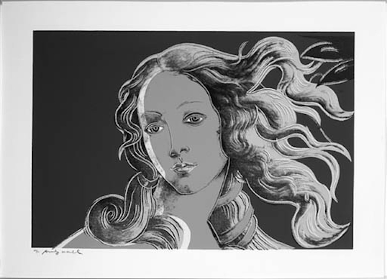 Sandro Botticelli, Birth of Venus by Andy Warhol