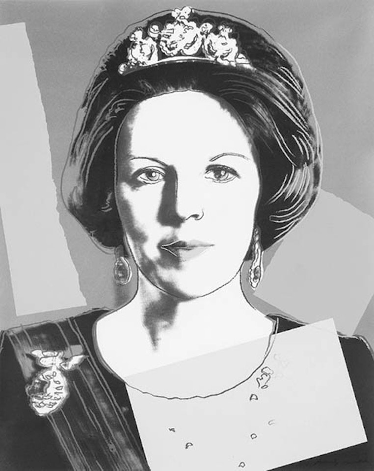 Queen Beatrix of the Netherlands by Andy Warhol