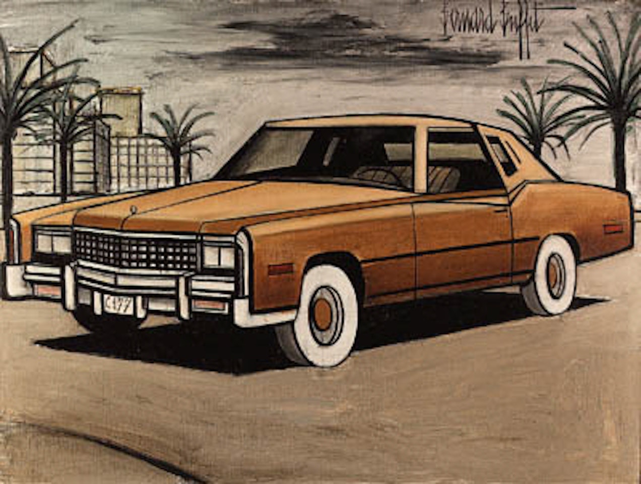 Cadillac 1977 by Bernard Buffet