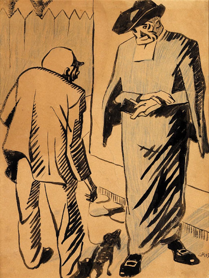 Le secours moral by Juan Gris