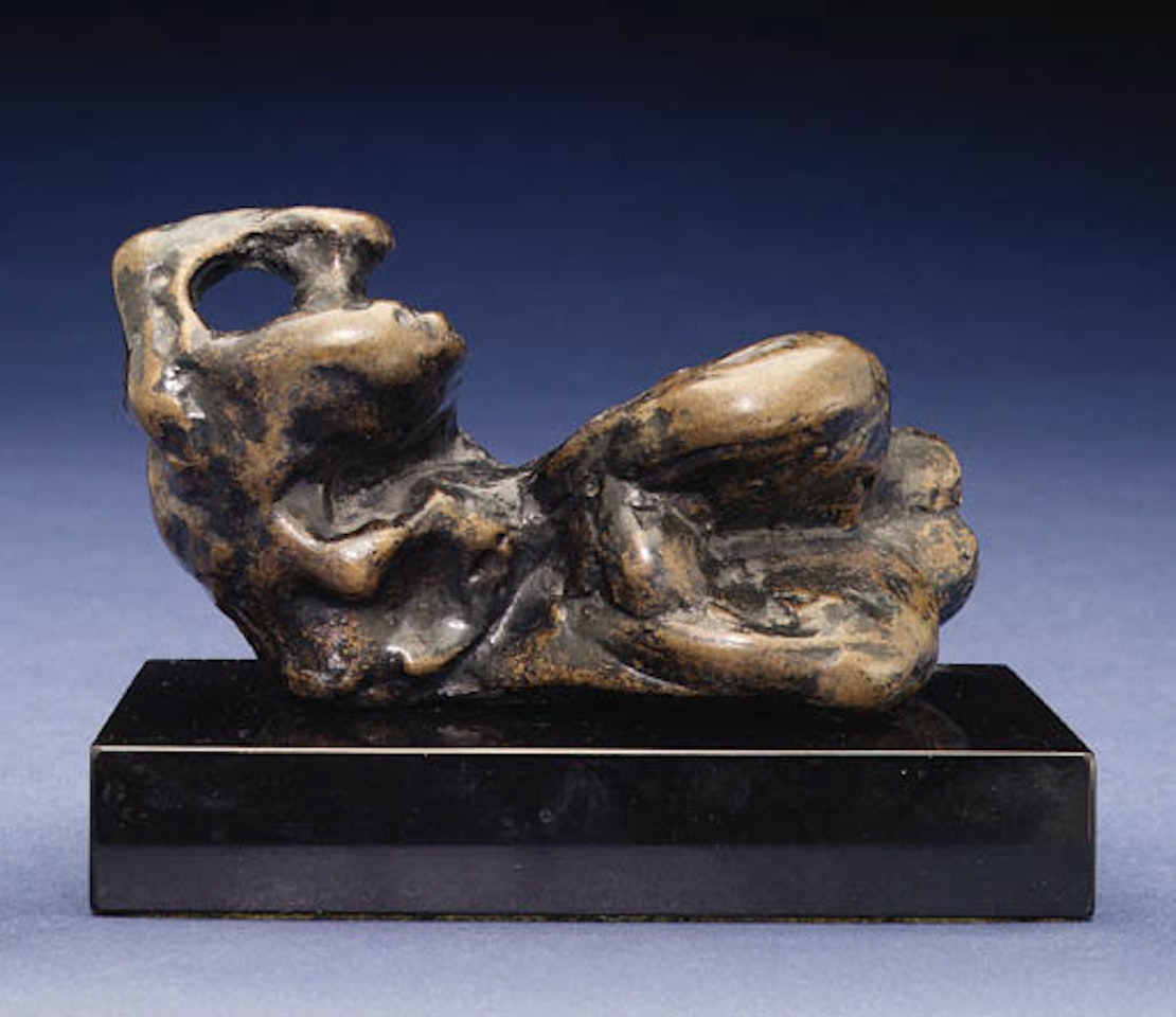 Reclining figure - bunched by Henry Moore