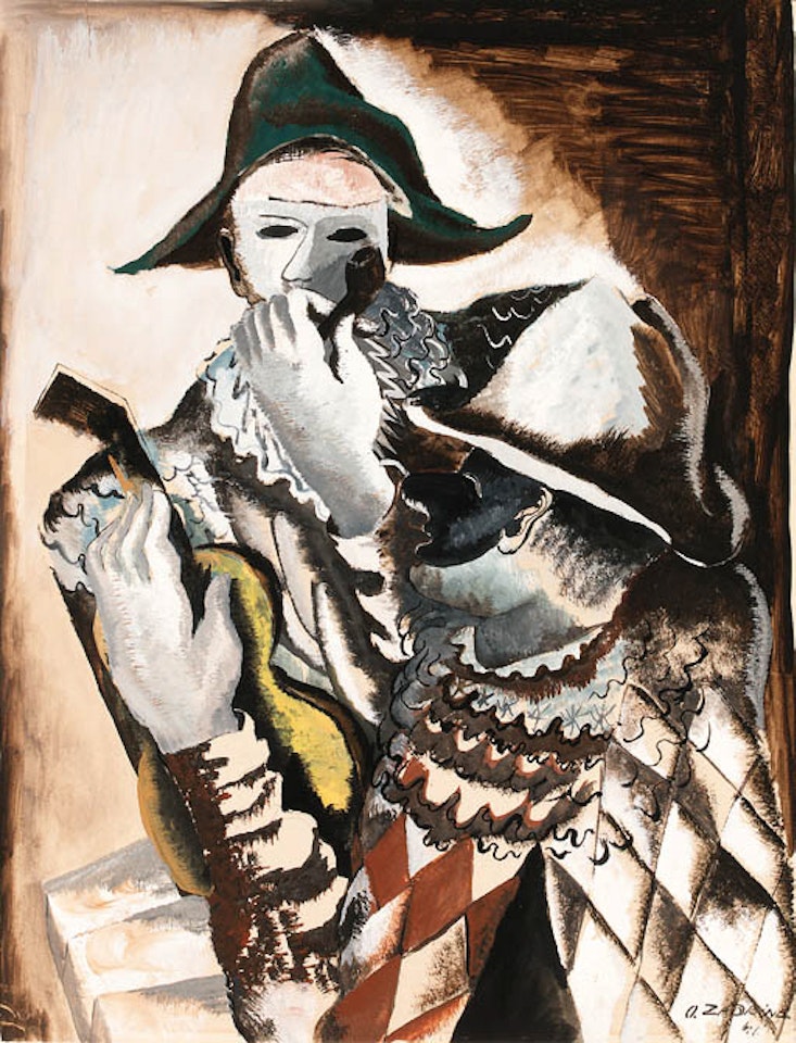 Harlequins by Ossip Zadkine