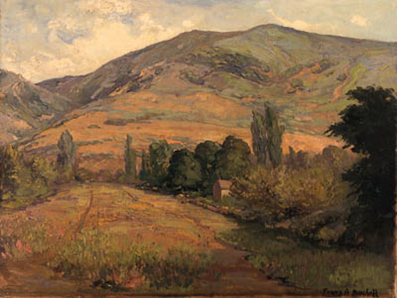 California hills by Franz A Bischoff
