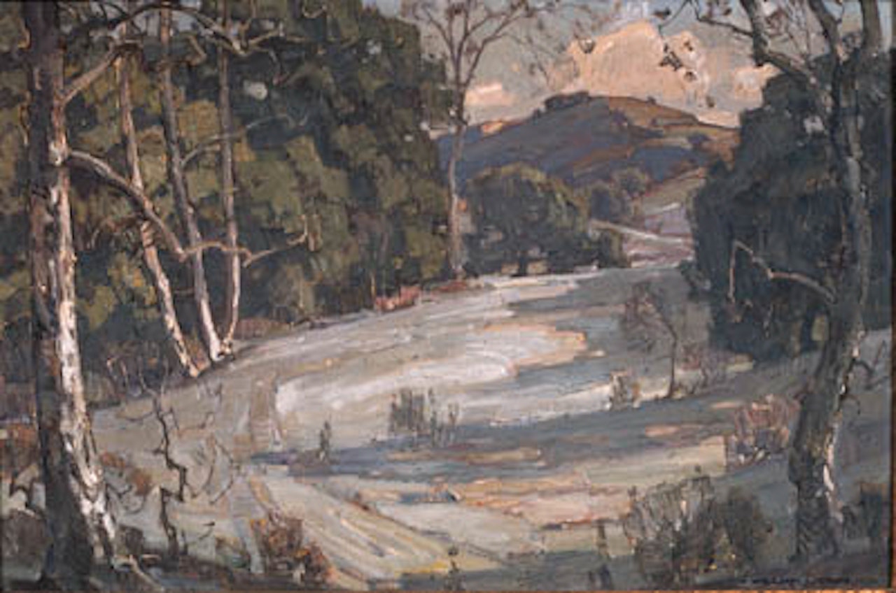 Forest glen by William Wendt