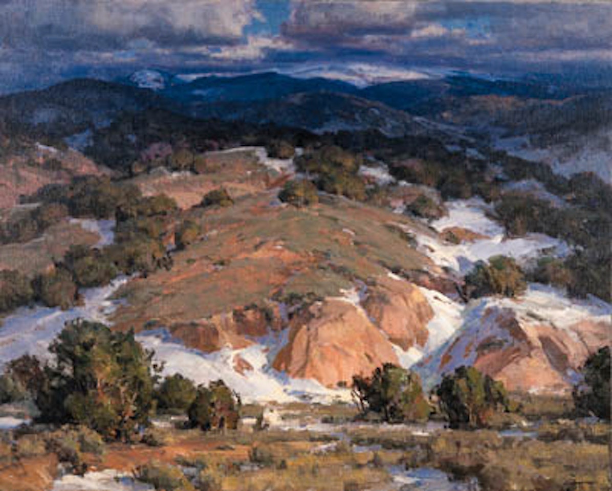 High road to Taos by Clyde Aspevig