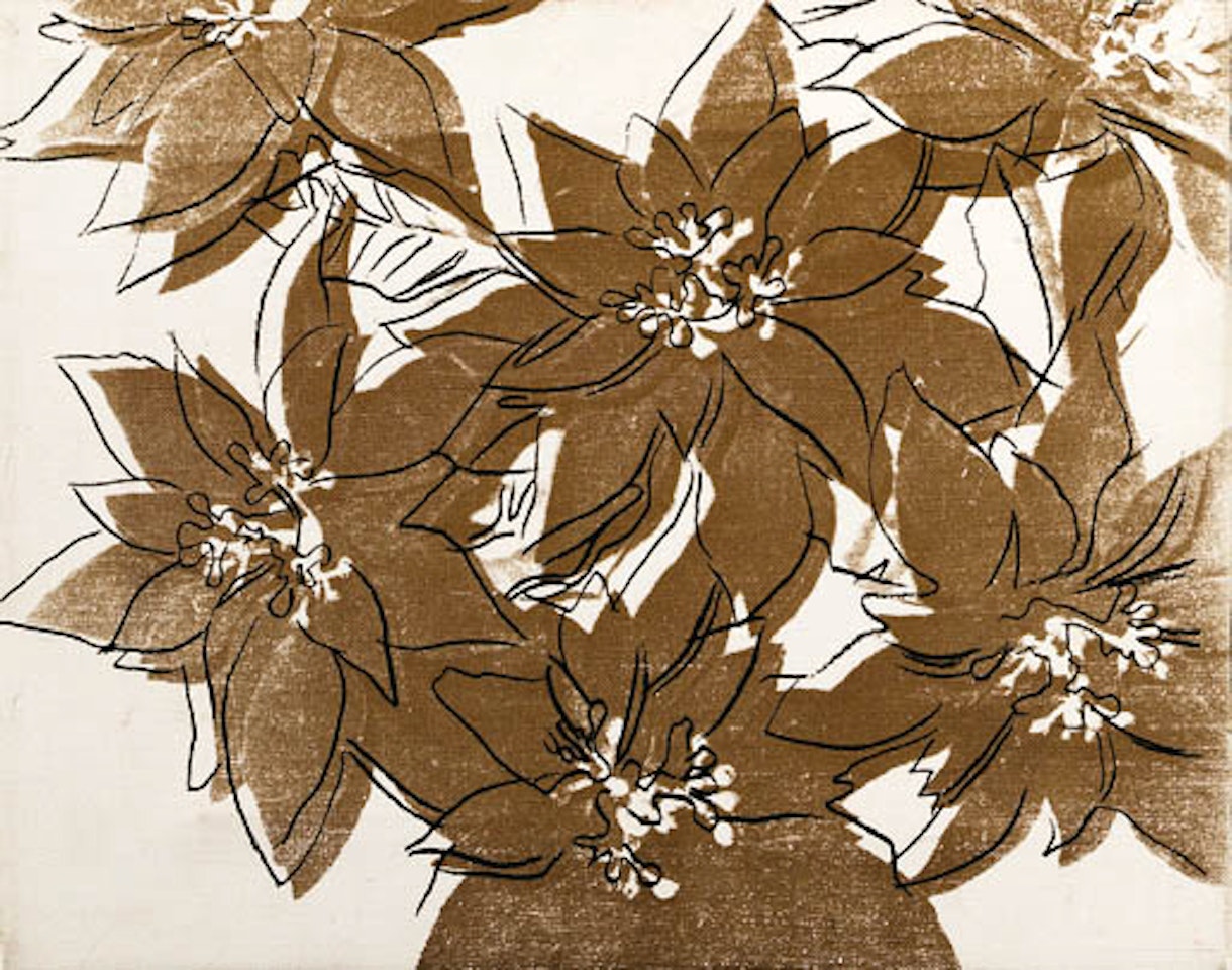 Poinsettias by Andy Warhol