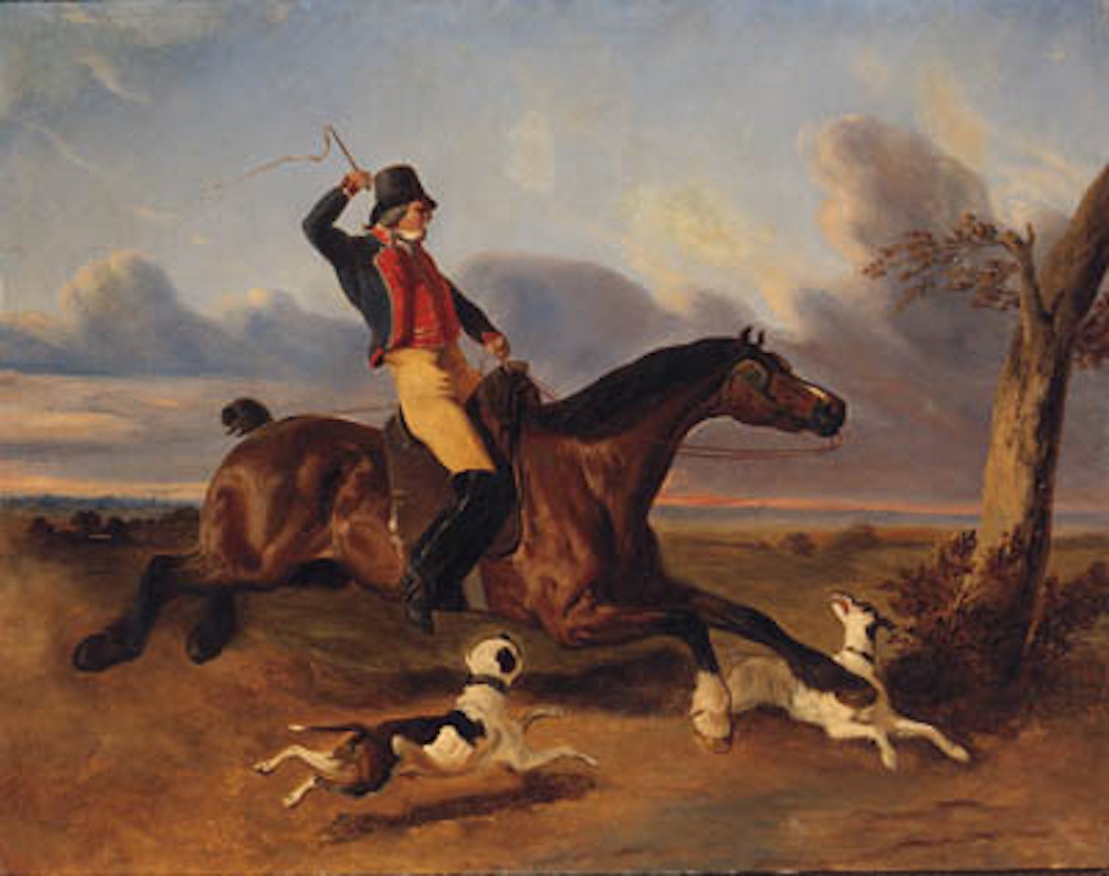 Full gallop by Alfred de Dreux