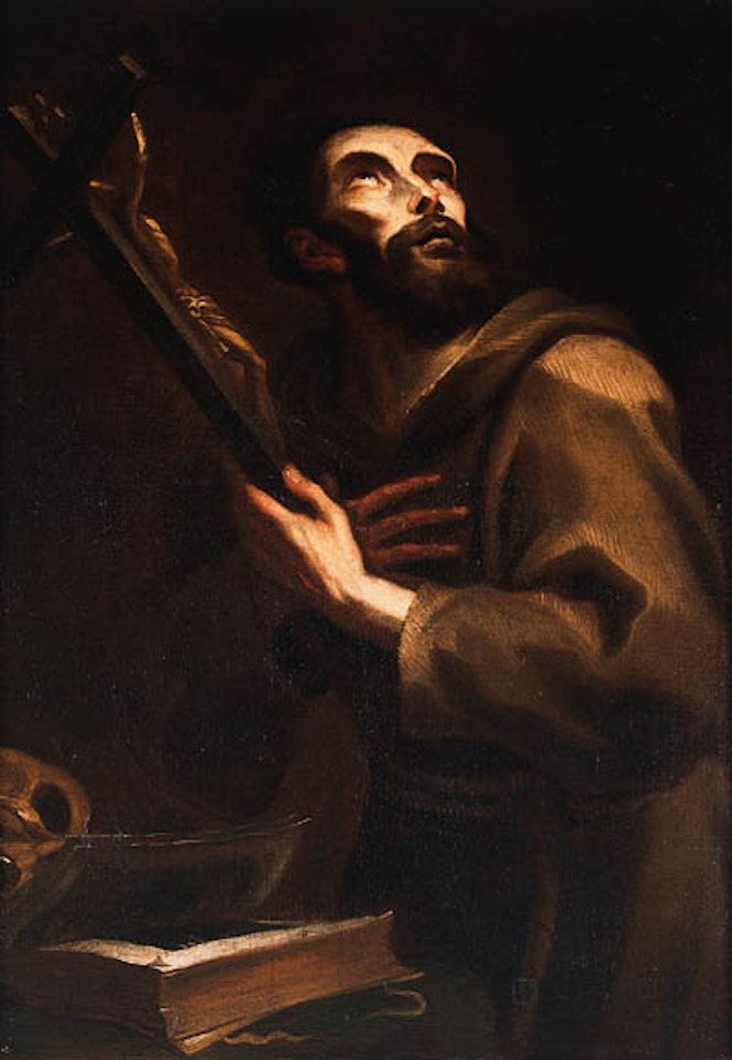 The Penitent St. Francis of Assisi by Jusepe de Ribera